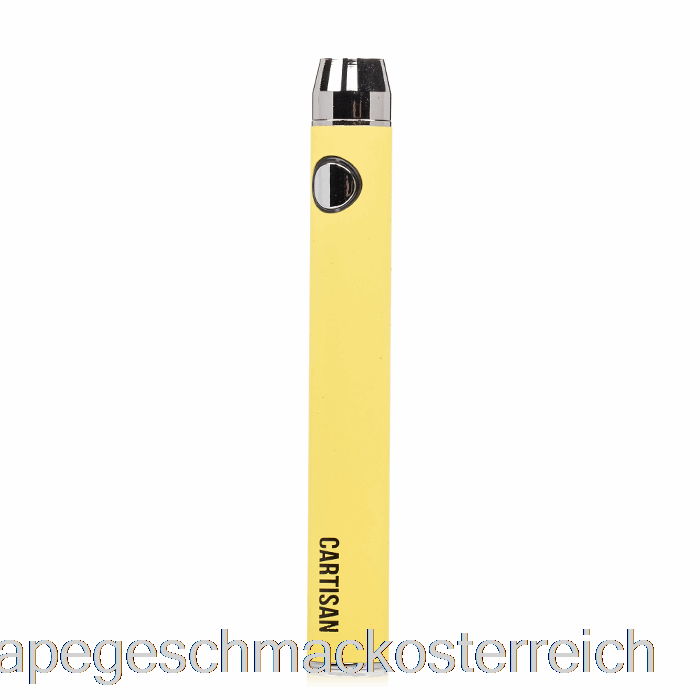 Cartisan Button VV 900 Dual Charge 510 Akku [Micro] Gelber Vape-Geschmack